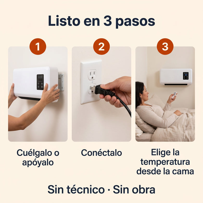 Modo de uso en 3 pasos