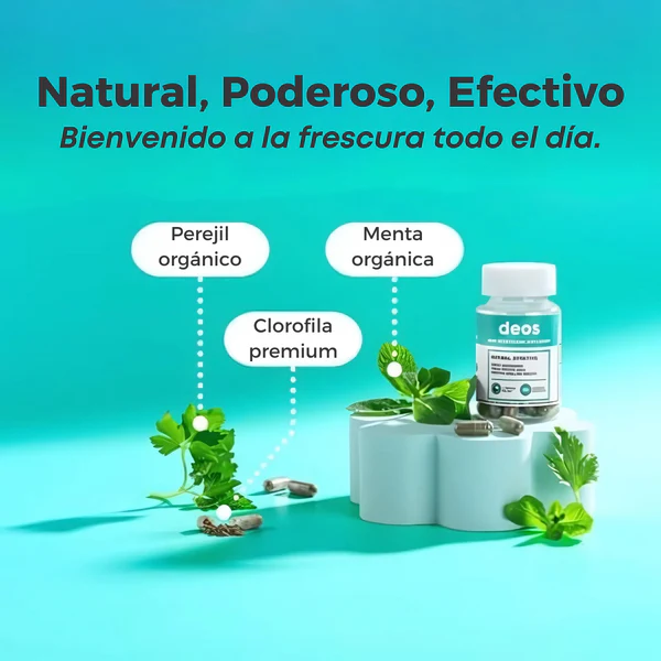 DEOS® DESODORANTE EN CÁPSULAS
