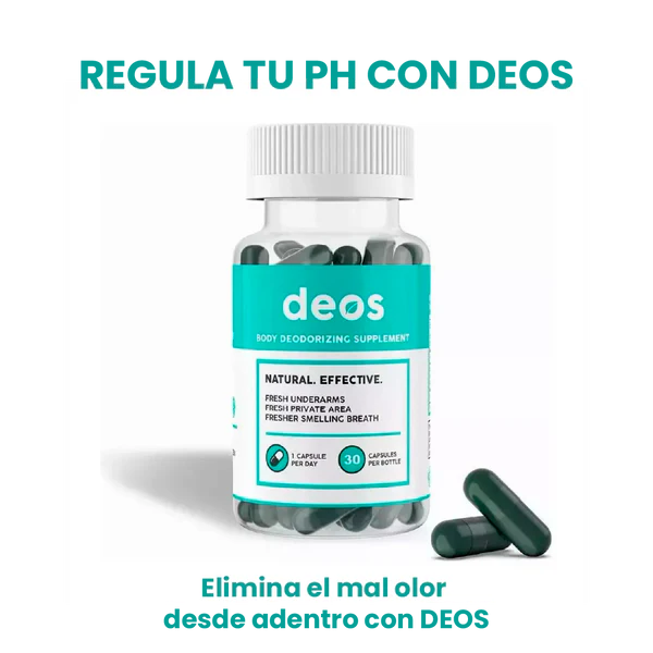 DEOS® DESODORANTE EN CÁPSULAS