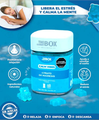 Calm Vibes™ Gomitas de Sueño Relajante